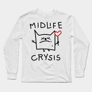 Hug me- midlife crisis Long Sleeve T-Shirt